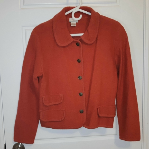 Vintage Jeremy Scott Braemar 100% wool orange blazer - Picture 7 of 10